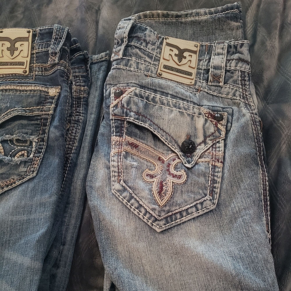 Rock revival jeans